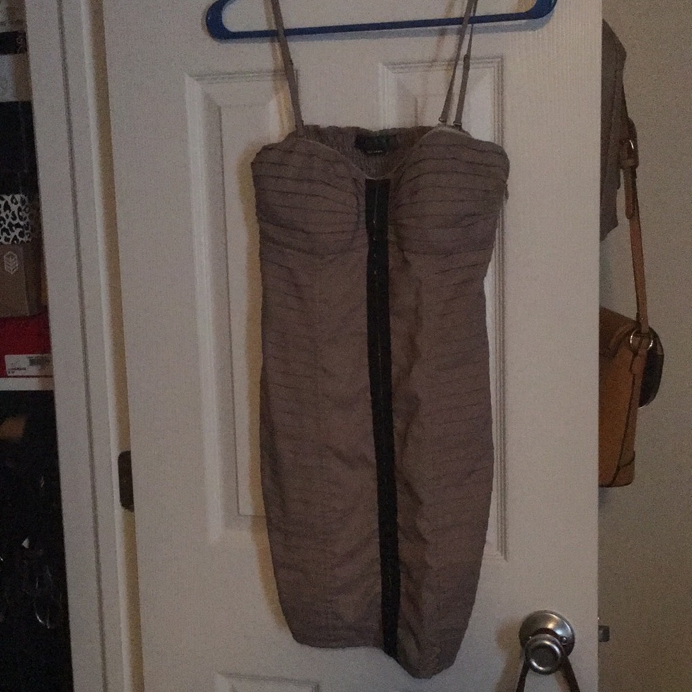 Metro park dress adjustable straps